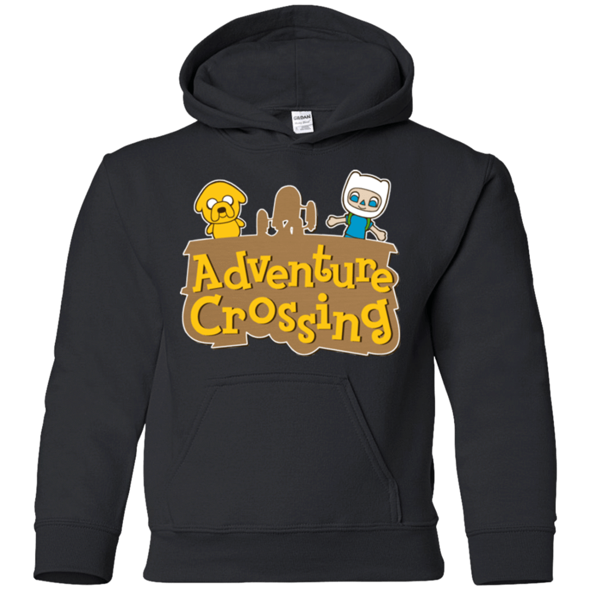 Sweatshirts Black / YS Adventure Crossing Youth Hoodie