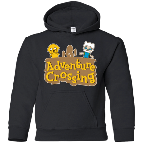 Sweatshirts Black / YS Adventure Crossing Youth Hoodie