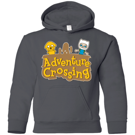 Sweatshirts Charcoal / YS Adventure Crossing Youth Hoodie