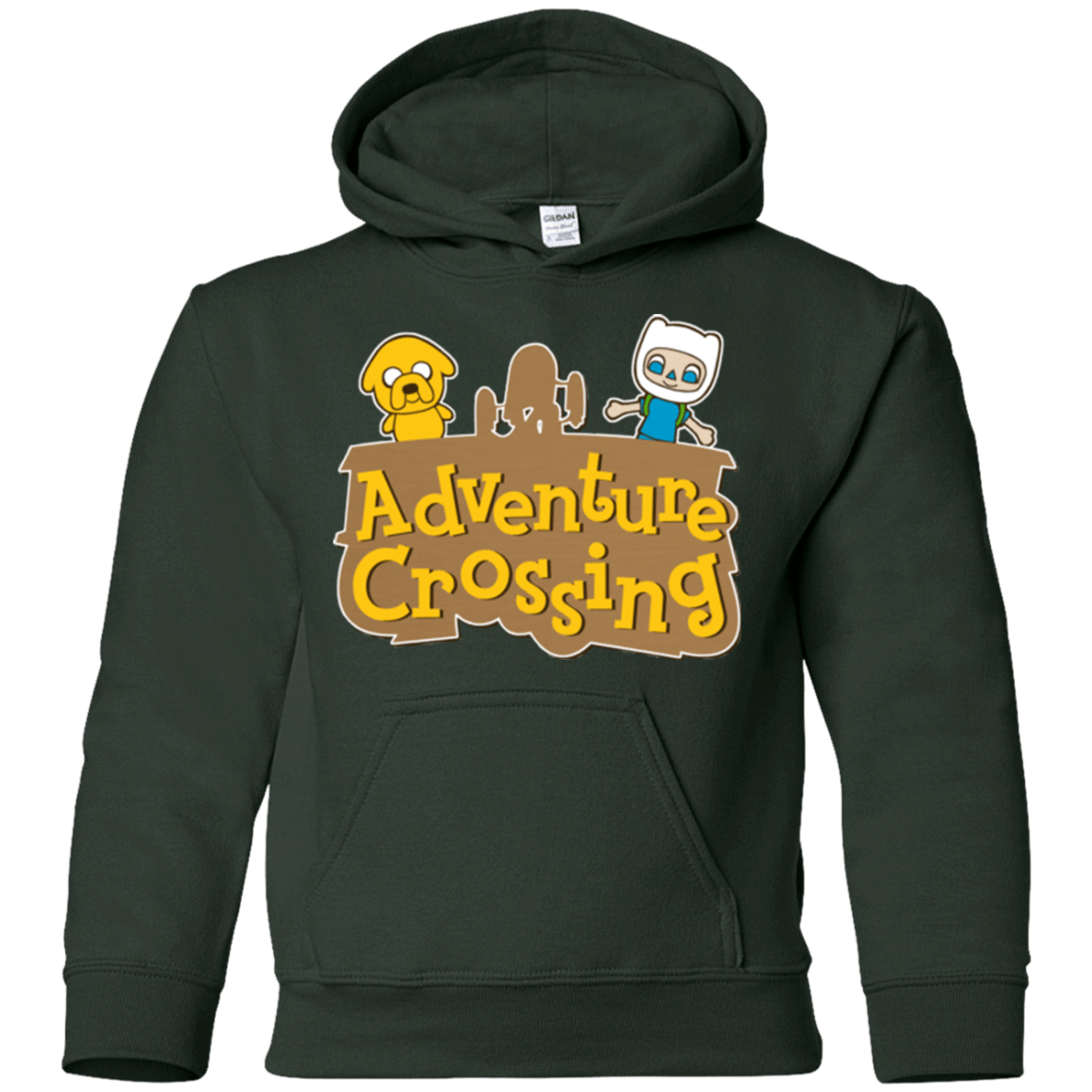 Sweatshirts Forest Green / YS Adventure Crossing Youth Hoodie