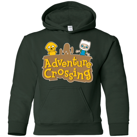 Sweatshirts Forest Green / YS Adventure Crossing Youth Hoodie