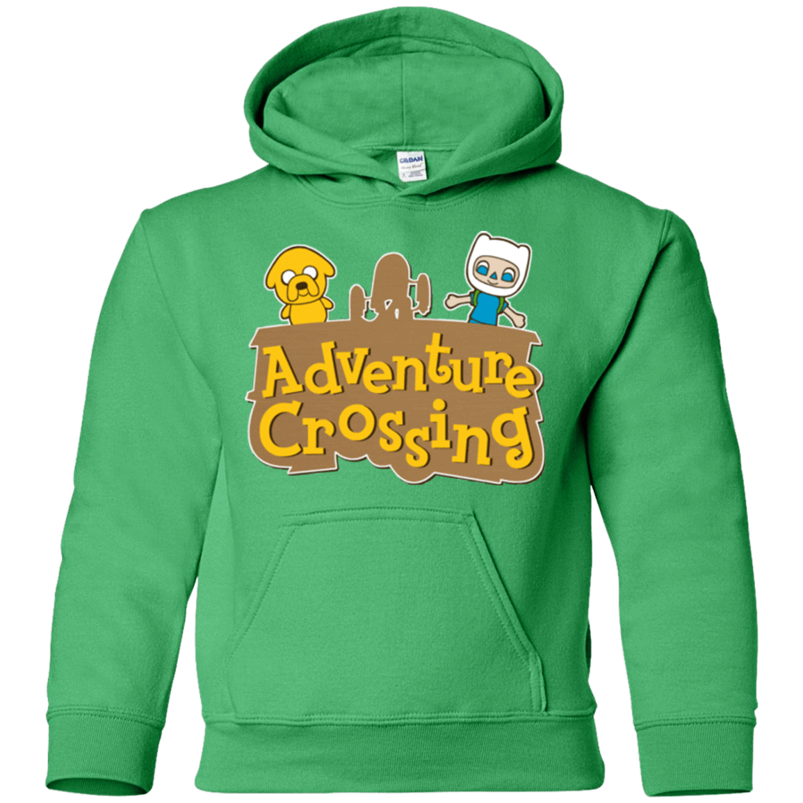 Sweatshirts Irish Green / YS Adventure Crossing Youth Hoodie