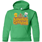 Sweatshirts Irish Green / YS Adventure Crossing Youth Hoodie