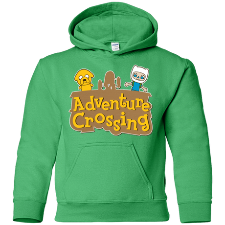 Sweatshirts Irish Green / YS Adventure Crossing Youth Hoodie