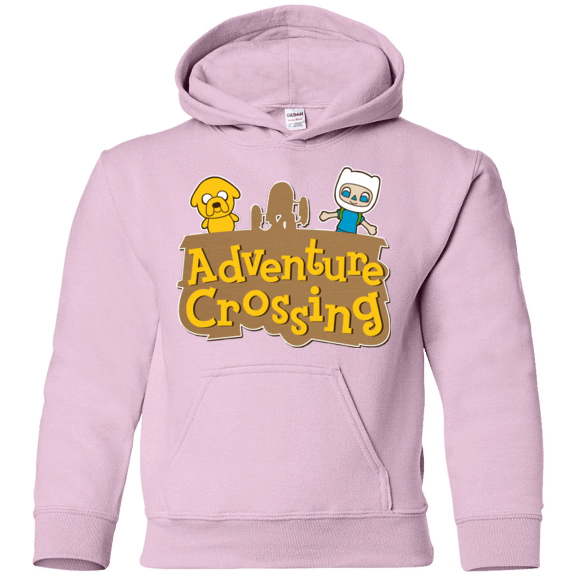 Sweatshirts Light Pink / YS Adventure Crossing Youth Hoodie