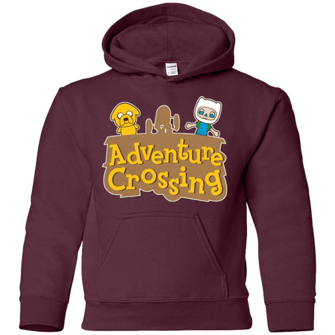 Sweatshirts Maroon / YS Adventure Crossing Youth Hoodie