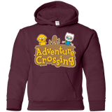 Sweatshirts Maroon / YS Adventure Crossing Youth Hoodie