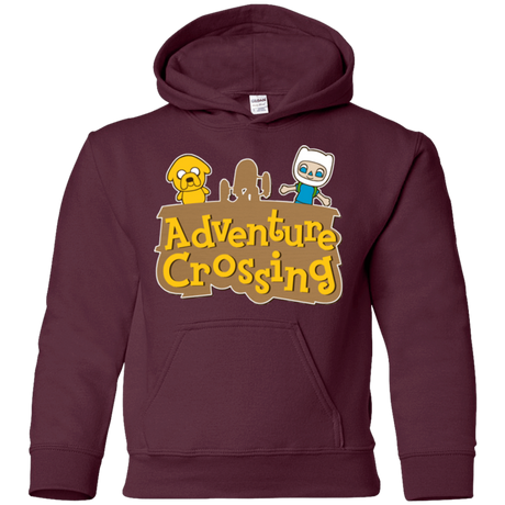 Sweatshirts Maroon / YS Adventure Crossing Youth Hoodie