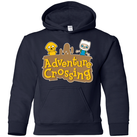 Sweatshirts Navy / YS Adventure Crossing Youth Hoodie