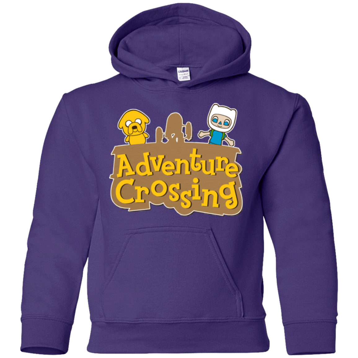 Sweatshirts Purple / YS Adventure Crossing Youth Hoodie