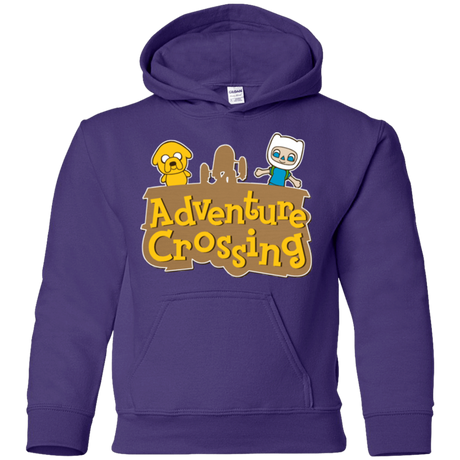 Sweatshirts Purple / YS Adventure Crossing Youth Hoodie