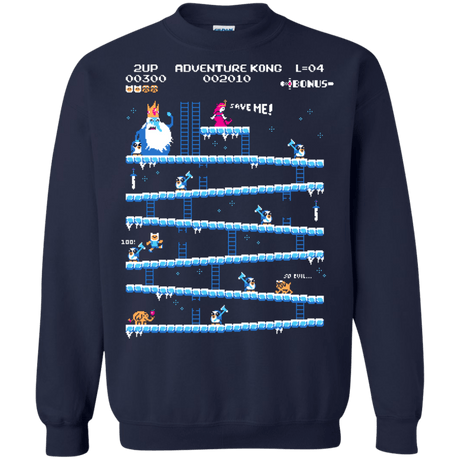 Sweatshirts Navy / Small Adventure Kong Crewneck Sweatshirt