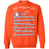 Sweatshirts Orange / Small Adventure Kong Crewneck Sweatshirt