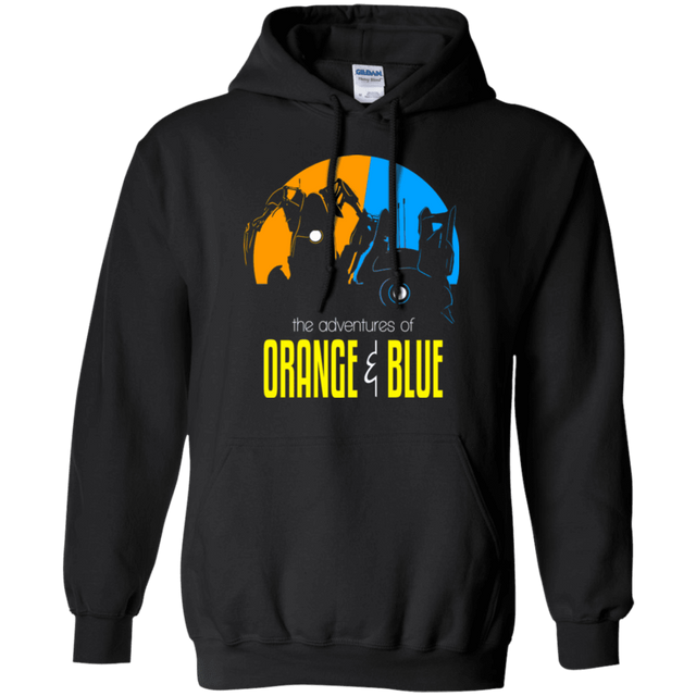 Sweatshirts Black / S Adventure Orange and Blue Pullover Hoodie