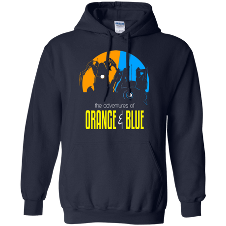 Sweatshirts Navy / S Adventure Orange and Blue Pullover Hoodie