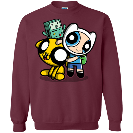 Sweatshirts Maroon / Small Adventure Puff Buds Crewneck Sweatshirt