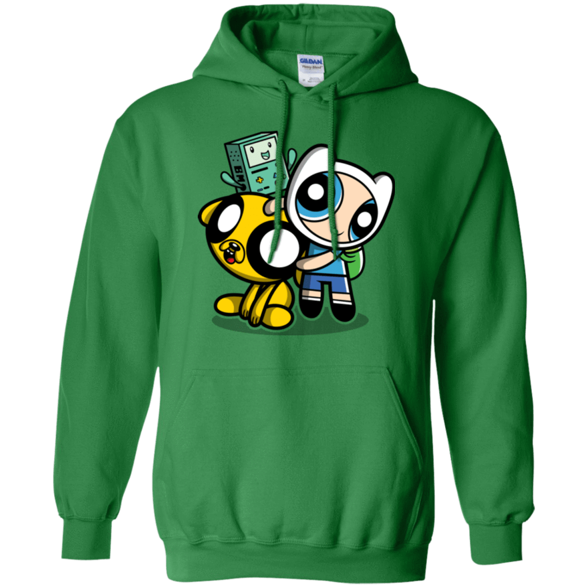 Sweatshirts Irish Green / Small Adventure Puff Buds Pullover Hoodie