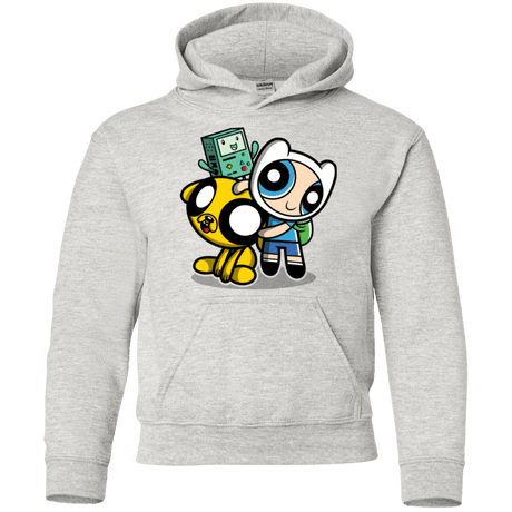 Sweatshirts Ash / YS Adventure Puff Buds Youth Hoodie