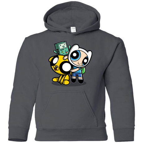 Sweatshirts Charcoal / YS Adventure Puff Buds Youth Hoodie