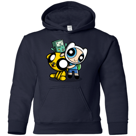 Sweatshirts Navy / YS Adventure Puff Buds Youth Hoodie