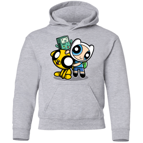 Sweatshirts Sport Grey / YS Adventure Puff Buds Youth Hoodie