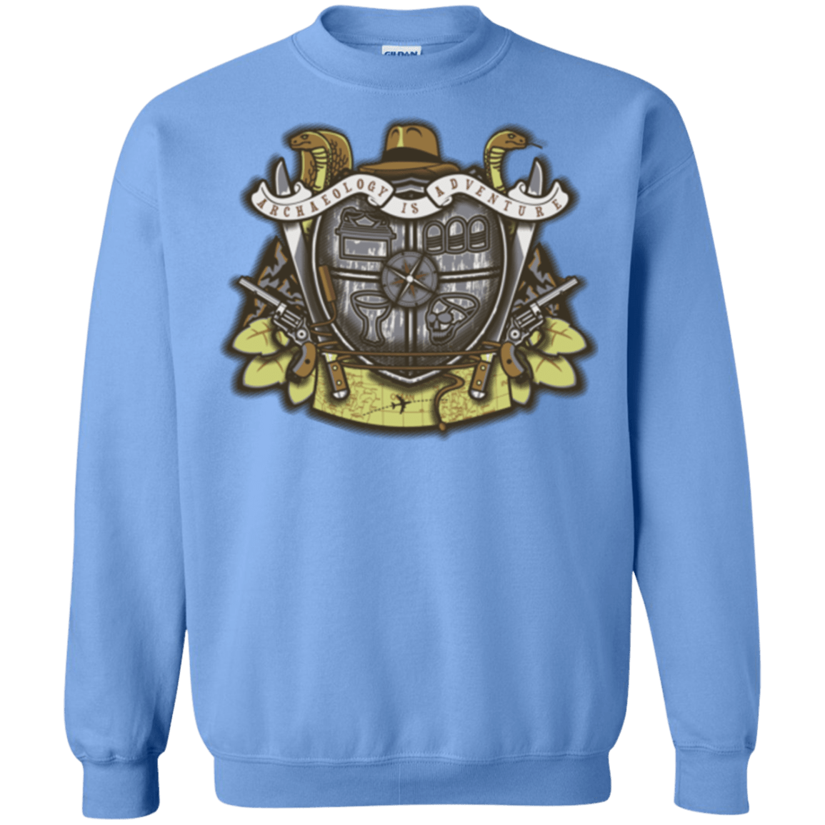 Sweatshirts Carolina Blue / Small Adventurer's Crest Crewneck Sweatshirt