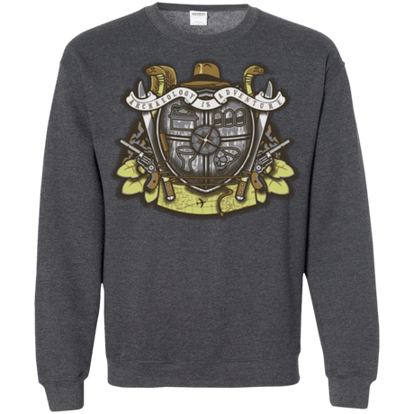 Sweatshirts Dark Heather / Small Adventurer's Crest Crewneck Sweatshirt