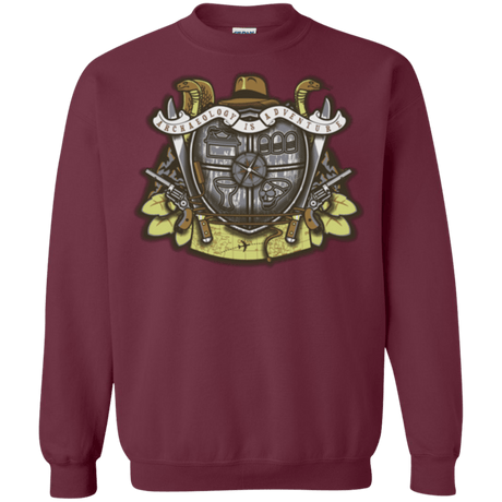 Sweatshirts Maroon / Small Adventurer's Crest Crewneck Sweatshirt