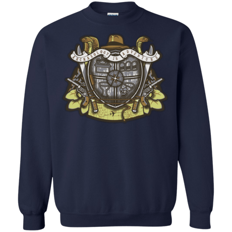 Sweatshirts Navy / Small Adventurer's Crest Crewneck Sweatshirt