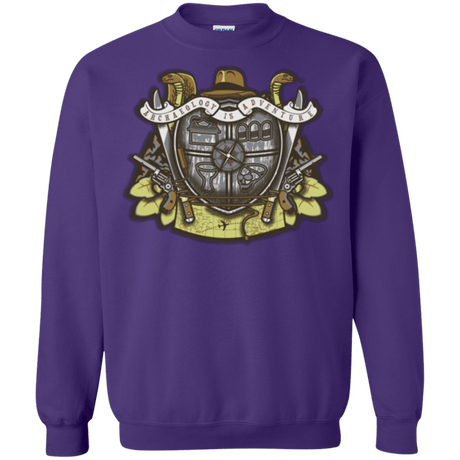 Sweatshirts Purple / Small Adventurer's Crest Crewneck Sweatshirt