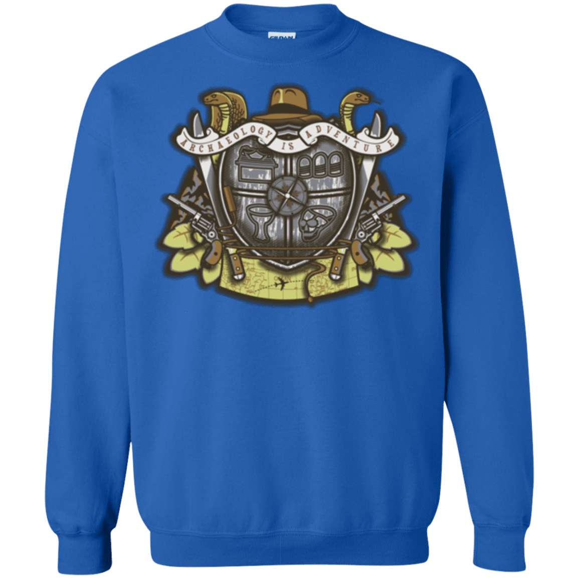 Sweatshirts Royal / Small Adventurer's Crest Crewneck Sweatshirt