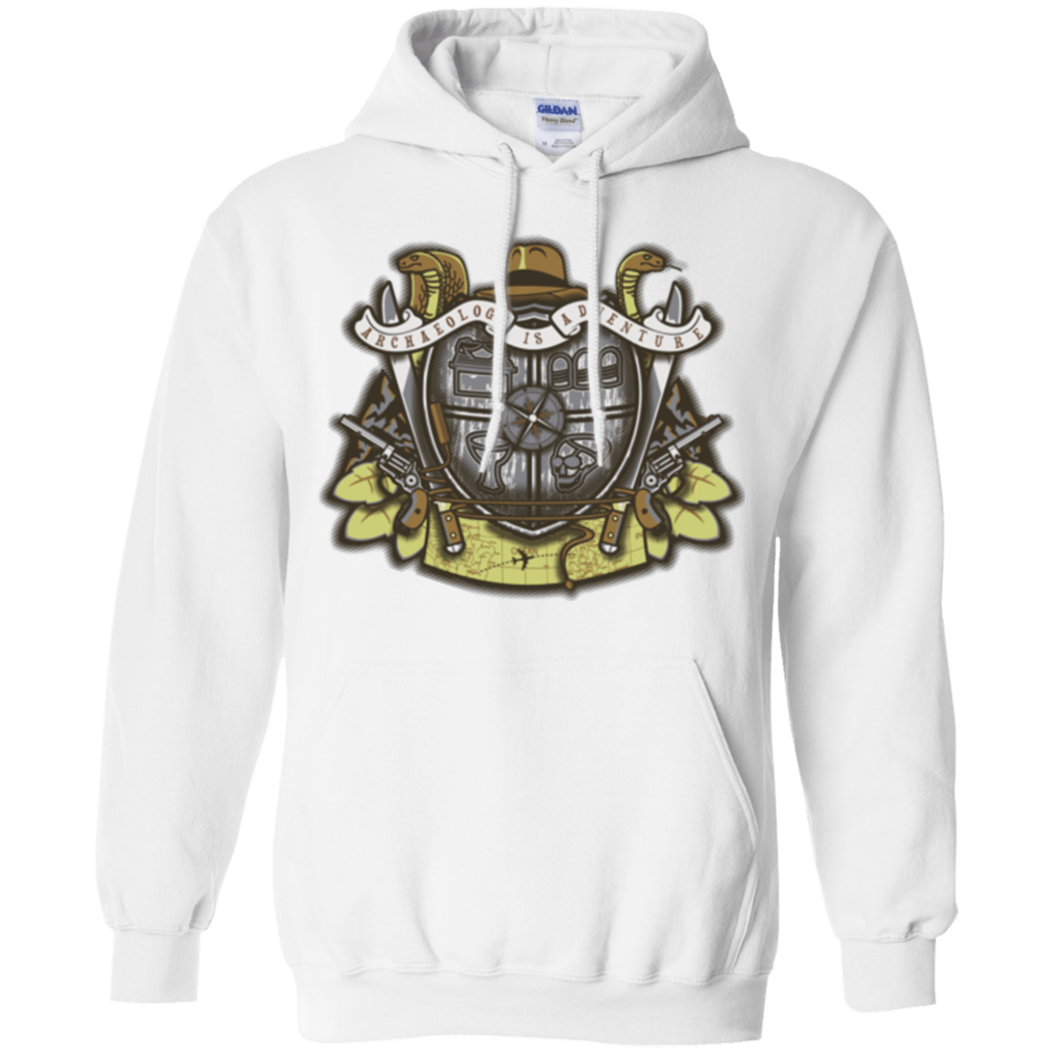 Sweatshirts White / Small Adventurer's Crest Pullover Hoodie