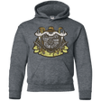 Sweatshirts Dark Heather / YS Adventurer's Crest Youth Hoodie