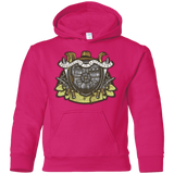 Sweatshirts Heliconia / YS Adventurer's Crest Youth Hoodie