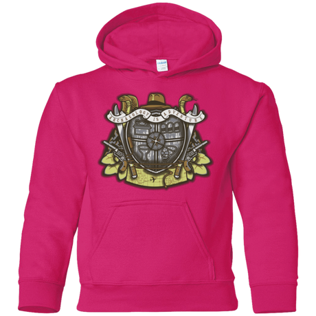 Sweatshirts Heliconia / YS Adventurer's Crest Youth Hoodie