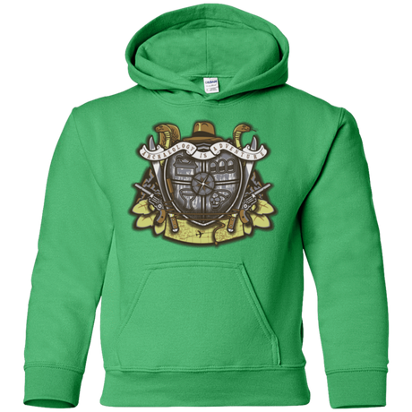 Sweatshirts Irish Green / YS Adventurer's Crest Youth Hoodie