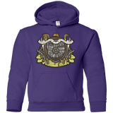 Sweatshirts Purple / YS Adventurer's Crest Youth Hoodie