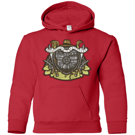 Sweatshirts Red / YS Adventurer's Crest Youth Hoodie