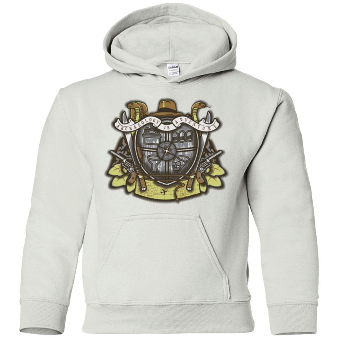 Sweatshirts White / YS Adventurer's Crest Youth Hoodie