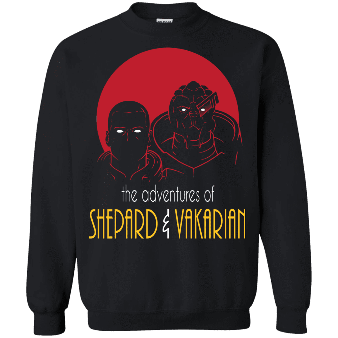 Sweatshirts Black / S Adventures of Broshep & Vakarian Crewneck Sweatshirt