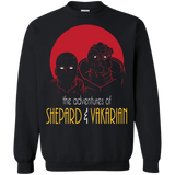 Sweatshirts Black / S Adventures of Broshep & Vakarian Crewneck Sweatshirt