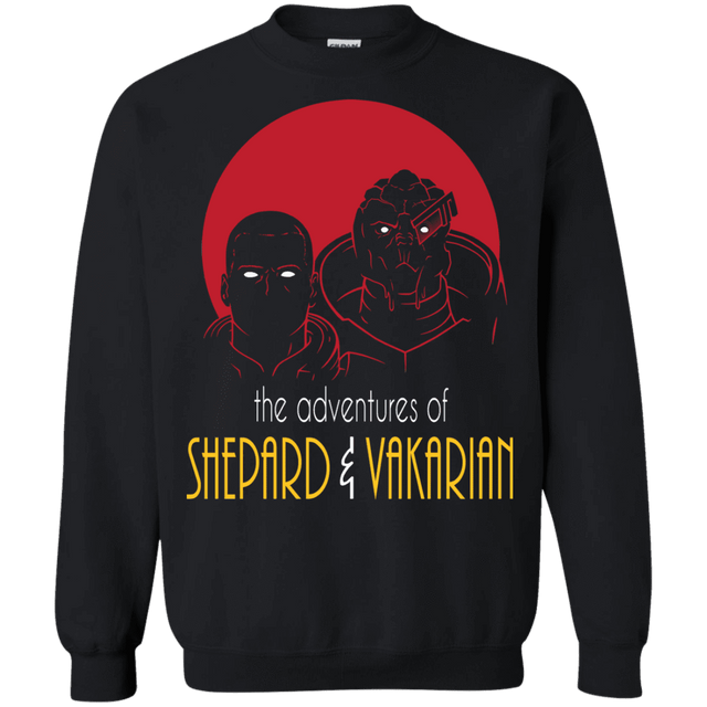 Sweatshirts Black / S Adventures of Broshep & Vakarian Crewneck Sweatshirt