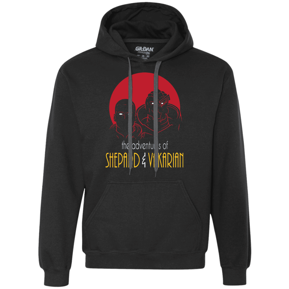 Sweatshirts Black / S Adventures of Broshep & Vakarian Premium Fleece Hoodie