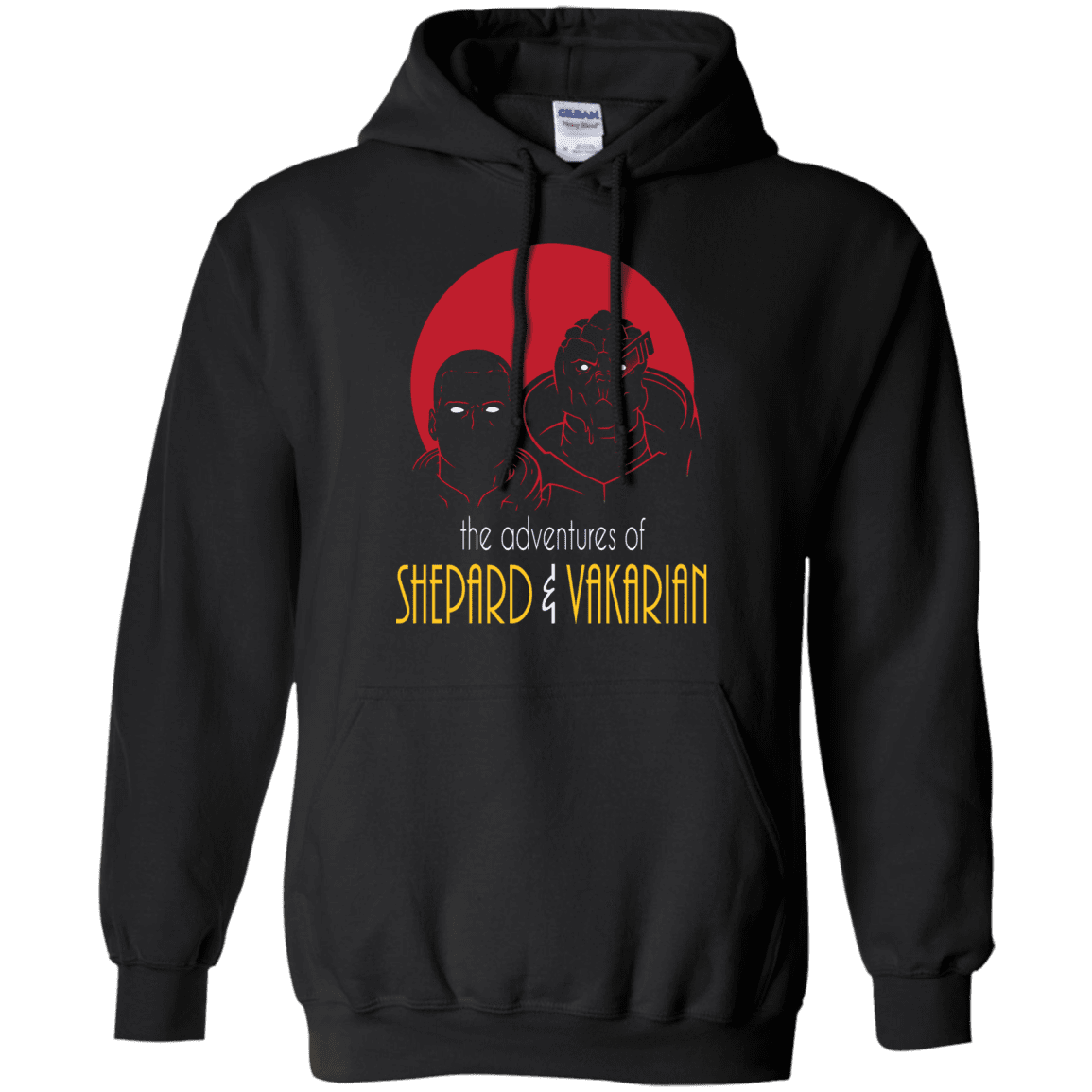 Sweatshirts Black / S Adventures of Broshep & Vakarian Pullover Hoodie