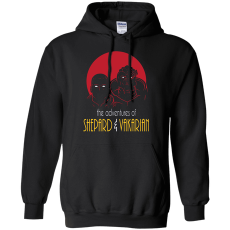 Sweatshirts Black / S Adventures of Broshep & Vakarian Pullover Hoodie