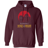 Sweatshirts Maroon / S Adventures of Broshep & Vakarian Pullover Hoodie