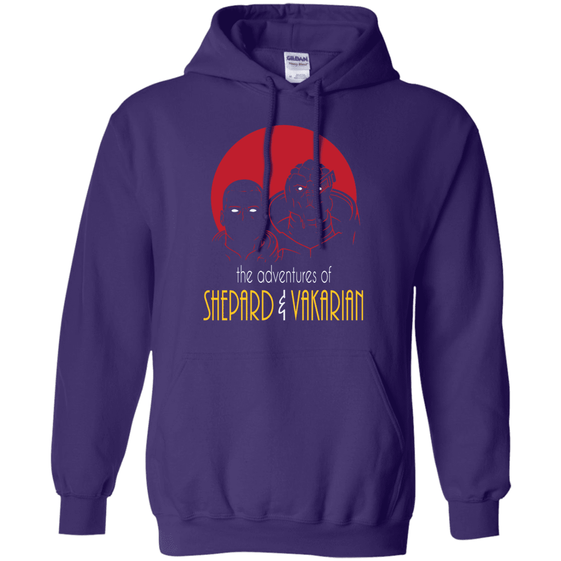 Sweatshirts Purple / S Adventures of Broshep & Vakarian Pullover Hoodie