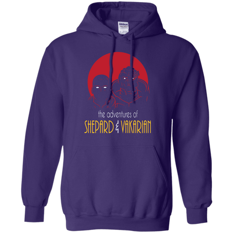 Sweatshirts Purple / S Adventures of Broshep & Vakarian Pullover Hoodie