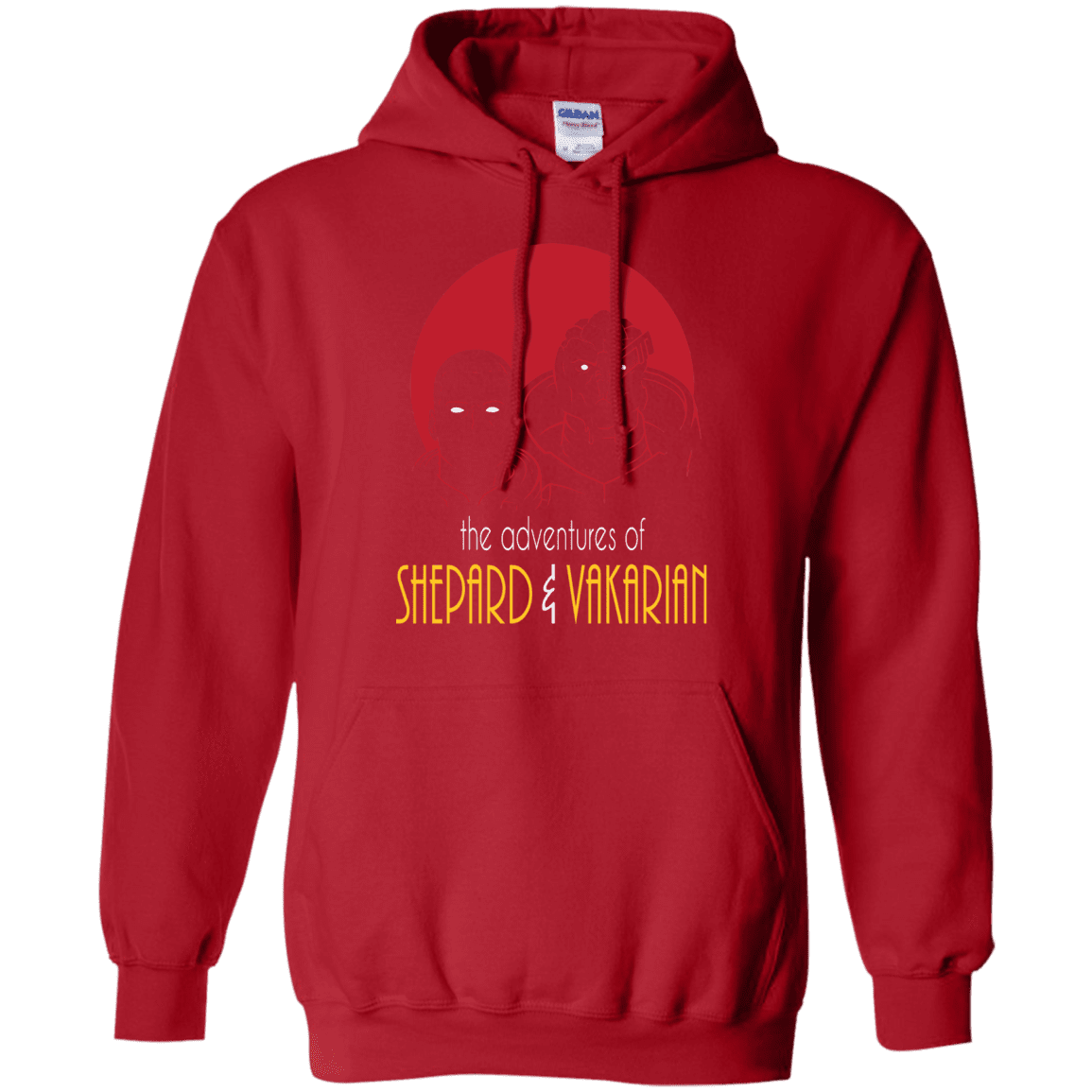 Sweatshirts Red / S Adventures of Broshep & Vakarian Pullover Hoodie