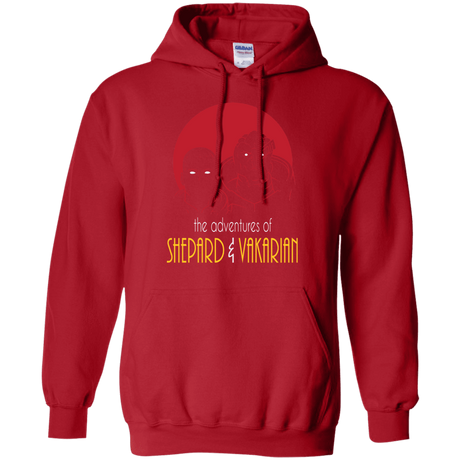 Sweatshirts Red / S Adventures of Broshep & Vakarian Pullover Hoodie